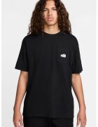 Nike Tricou cu decolteu la baza gatului Lifestyle - Negru
