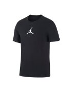 Nike Tricou cu decolteu la baza gatului si logo Jordan Jumpman - Negru