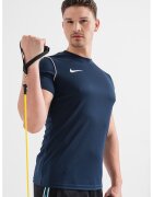 Nike Tricou cu decolteu rotund - pentru fotbal Park 20 - Alb/Bleumarin