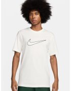 Nike Tricou cu imprimeu logo - Alb