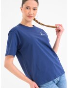 Nike Tricou cu imprimeu logo si decolteu la baza gatului - pentru baschet Jumpman - Bleumarin