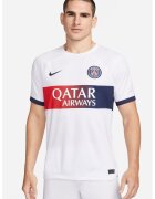 Nike Tricou cu imprimeu pentru fotbal PSG - Rosu/Alb/Bleumarin