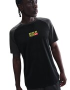 Nike Tricou cu maneci raglan pentru alergare M City - Negru/Gri antracit