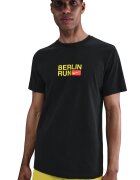 Nike Tricou cu tehnologie Dri-Fit pentru alergare M City - Negru