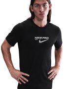 Nike Tricou cu tehnologie Dri-FIT - pentru antrenament - Negru