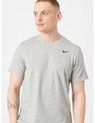 Nike Tricou cu tehnologie Dri-FIT si decolteu la baza gatului - pentru fitness - Gri melange
