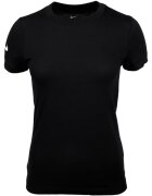 Nike Tricou dama - Bumbac - Negru - Negru
