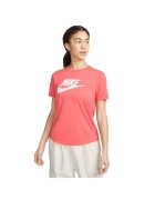 Nike Tricou dama - Sportswear - Bumbac/Poliester - Portocaliuasd - Portocaliu