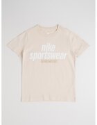 Nike Tricou de bumbac cu imprimeu contrastant - Verde fistic