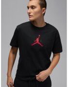 Nike Tricou din bumbac pentru baschet Jumpman - Rosu/Negru
