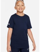 Nike Tricou din bumbac pentru fotbal - Bleumarin