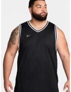 Nike Tricou fara maneci cu decolteu in V pentru baschet - Alb/Negru