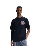Nike Tricou M90 Hoops 46743 - Negru