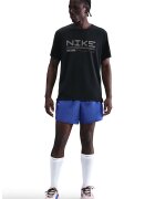 Nike Tricou pentru alergare Winter Miller - Negru/Gri inchis