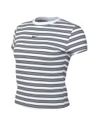 Nike Tricou pentru Femei - w nsw nk chll knt tee pnx - HF9524-100 - Alb - Alb