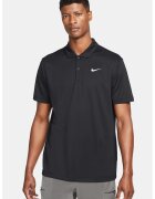 Nike Tricou polo cu tehnologie Dri-Fit si imprimeu logo pentru tenis - Negru