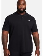 Nike Tricou polo din material pique cu logo - Negru