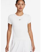 Nike Tricou slim fit din amestec de modal - Alb