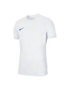 Nike Tricou sport baieti - Poliester - Alb/Albastru -