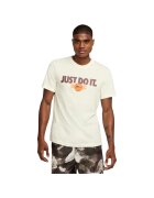 Nike Tricou sport barbati Dri-FIT - usor - respirabil - bumbac si poliester - bej