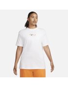 Nike Tricou W NSW TEE BF PRNT SWSH - FN7722-100 - Femei - Alb - Alb