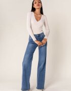 Nina Carter Blugi Dama Evazati Albastri P211-5 M8 16795 - Albastru