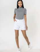 Nina Carter Blugi scurti cu terminatie rasucita P506-10 M7 - Alb 17371 - Alb