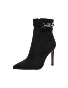 NINE WEST Botine dama CEO-LANA-01 - negru - cu fermoar - tesatura ascutit