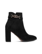 NINE WEST Botine dama CEO-ZAINA-01 - negru - cu fermoar - tesatura