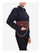 NINE WEST Geanta dama CEO-DAKOTA-I-LDA8006 - bordo - din tesatura