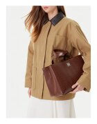 NINE WEST Geanta dama model CEO-HAMPSHIRE-III-LD - culoare brown - material textil.