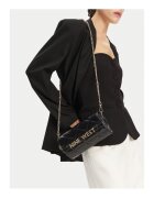 NINE WEST Geanta dama model GLAR2 - neagra - din material textil