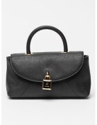 NINE WEST Geanta de piele ecologica cu maner si bareta detasabila - Negru