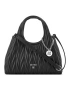 NINE WEST Geanta matasata cu bareta ajustabila de umar - Negru