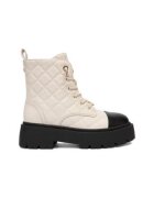 NINE WEST Ghete dama model CEO-INAS-01 - bej - cu fermoar - tesatura