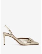 NINE WEST Pantofi dama 5903419346576 - Sintetic - Auriu - Auriu