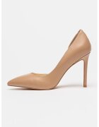 NINE WEST Pantofi din piele cu toc stiletto Jasmine - Bej