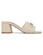 NINE WEST Papuci cu toc dama - bej