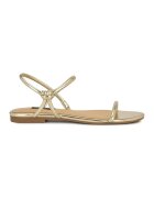 NINE WEST Sandale cu talpa plata si varf rotund Maizy - Auriu