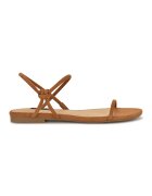 NINE WEST Sandale cu talpa plata si varf rotund Maizy - Maro scortisoara
