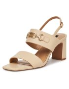 NINE WEST Sandale dama - cu toc - bej