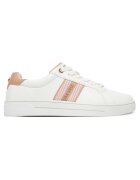 NINE WEST Tenisi dama - alb/roz