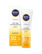 Nivea Crema de fata pentru protectie solara cu efect anti-rid si anti-pigmentare Sun Q10 - SPF 50 - 50 ml