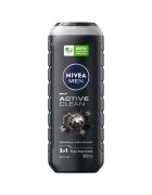Nivea Men Gel de dus Active Clean - 3 in 1 - 500 ml