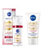 Nivea Pachet: Serum tratament antirid Luminous - 30 ml + Crema de maini Luminous - 50 ml