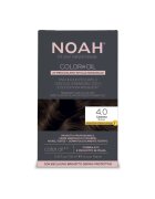 NOAH Vopsea de par permanenta fara amoniac pe baza de ulei - 4.0 Saten (Brown) - Color in Oil - 135 ml