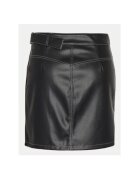 Noisy May Fusta dama - 304870163 - Piele ecologica - Negru - Negru