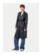 Noisy May Palton dama - 304807770 - Piele ecologica - Negru - Negru