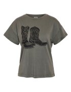 Noisy May Tricou dama 27030135 - Bumbac - 64987 - Gri