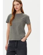 Noisy May Tricou dama - 304808111 - Bumbac - Gri - Gri